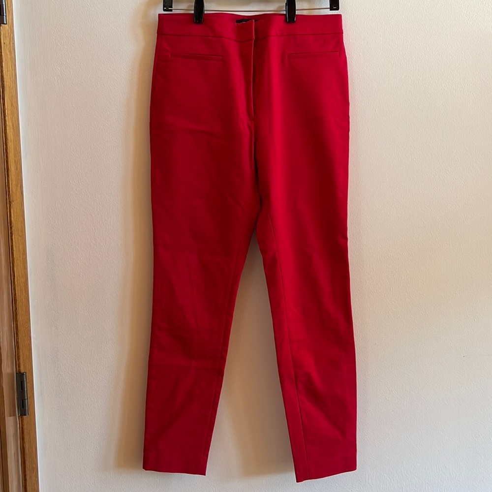 NWOT Club Monaco skinny red dress pants